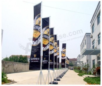 Wholesale custom high-end 5m telescopic flag with your logo