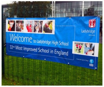 Wholesale custom high-end School Advertising Banner with your logo