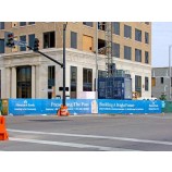 Eco-friendly outdoor promotion mesh banner street banner