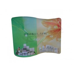Durable Stand Display polyester fabric Backdrop Print with your logo