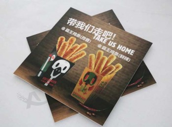 Pommes frites Werbung Werbung PVC-Hartschaumplatte