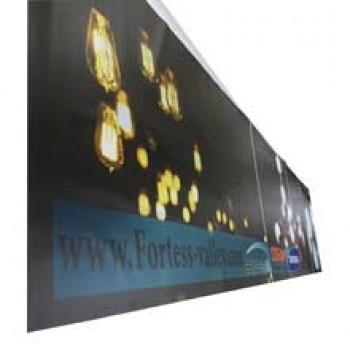Banner de vinil de publicidade de pano de fundo de impressão personalizada