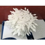 Aangepaste acryl sneeuwvorm gestanst voor kerstcadeau