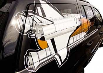 Barato etiqueta engomada personalizada del cuerpo del coche del pvc para viajar