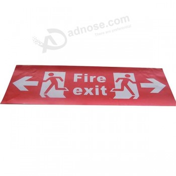 Removable Indoor Wall Security Exit Logo Stickers