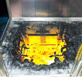 Hot selling market 3D vinyl decal floor sticker