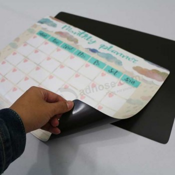 Personalisierte Design Schreibplatte magnetischen Kühlschrank calen