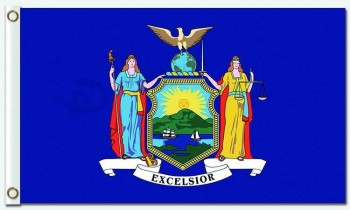 도매 주문 주, 영토 및 도시 깃발은 새롭다-York 3'x5 '폴리 에스테르 플래그