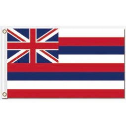 Banderas de estado, territorio y ciudad de encargo al por mayor de hawaii 3'x5 'banderas de poliéster