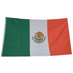 Al por mayor bandera personalizada de méxico