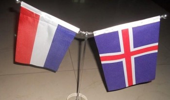 All'ingrosso personalizzato bandiere da tavolo per il prezzo a buon mercato