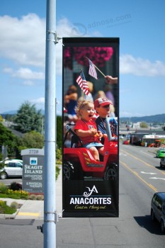 Groothandel aangepaste vlaggenmast banners met reclame