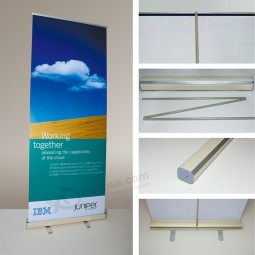 Kundenspezifischer Druck starker Stahl Roll-up Banner Großhandel