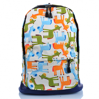 Mochila escolar nueva de diseño colorido mochila de diseño nuevo