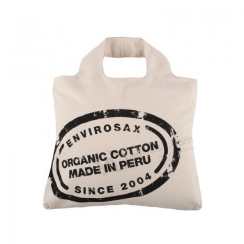 Recycled canvas cotton bag cheap promotional