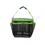 Nuovo arrivo personalizzato borsa da spiaggia in mesh e sacchetto di lavaggio in rete