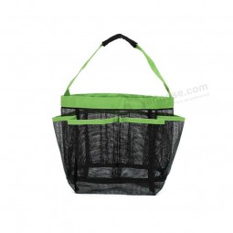 Nuovo arrivo personalizzato borsa da spiaggia in mesh e sacchetto di lavaggio in rete