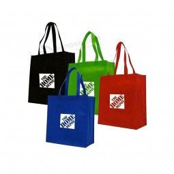 Hot vente fourre-tout sac à provisions avec le logo du client