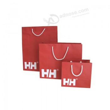 Piccoli sacchetti di carta kraft marrone promozionali personalizzati, produzione all'ingrosso di stampa