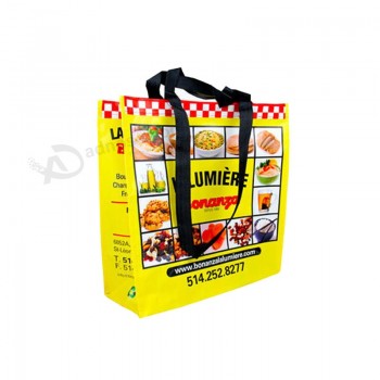 Vente chaude recyclable pp tissé sac