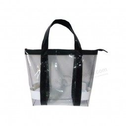 Shopping bag ecologico in pvc trasparente di vendita calda