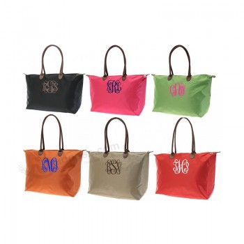 Custom Wholesale 600D Zippered Tote Bag Hand Bag