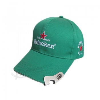 Gorra de béisbol al por mayor gorra de béisbol con abrebotellas