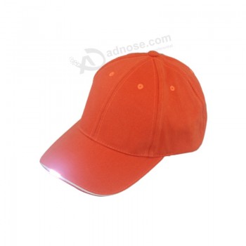 Op maat gemaakte led baseball Hoed groothandel baseball cap