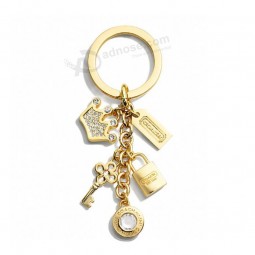 2017 Heißes verkaufEndees kundenspezifisches Logometallkeychain-Fabrikporzellan