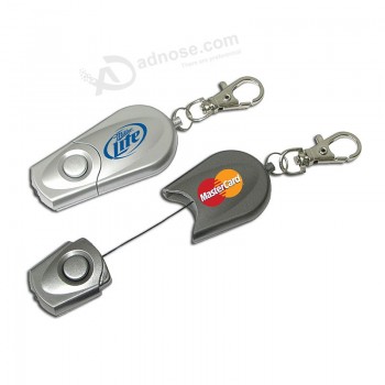 2017 Whole Sale Keychain with LED Can be Customized