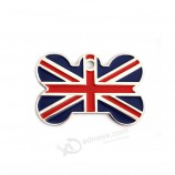 Custom design groot-brittEennnië vlEeng dog tEeng groothEenndel