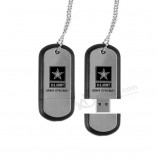 Китай производитель пользовательских металлических собак теги с usb горячей продажи