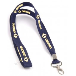 Metal Button Lanyard with Your Own Logo on String