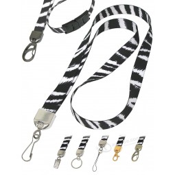 Hot Sale Wholesale Custom Team Logo Printing Polyester Lanyard