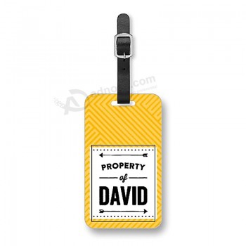 2017 Cumstomized Promotion Pretty PVC Luggage Tags