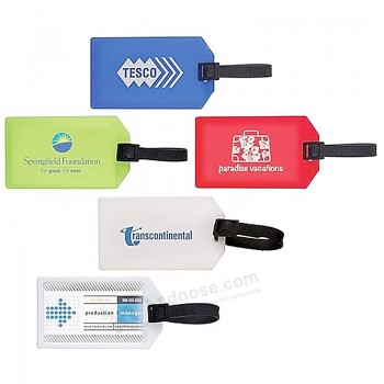 Wholesale Good Price Customized Logo Soft PVC Luggage Tag High Quality Products