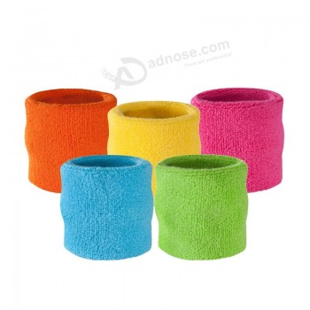 HUneute quUnelité 2 couches de couleur unie coton éponge serviettes en tissu éponge
