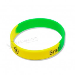 Custom production wholesale price silicone wristband