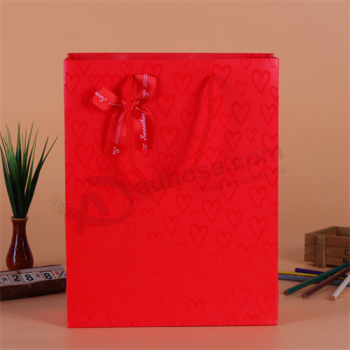 простой крафт-бумажный мешок роскошный бумажный пакет для подарочной бумаги