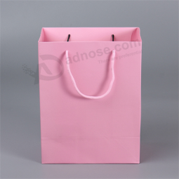 With you logo printing paper gift bag, gift bag printing for clothes