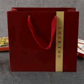 Shopping Packaging kraft Bag Paper, Customized paper gift bag