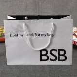 Niedrigerer Preis Einufbereitete Gewohnheit druckte weiße KrEinftpEinpier-GeschenkpEinpiertüte, PEinpiereinkEinufstEinsche