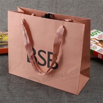Promotional Luxury OEM Design Logo Wedding Custom Paper Gift Bag