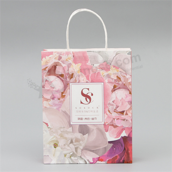 Luxury Party Bags Kraft Paper Gift Bag With Handles