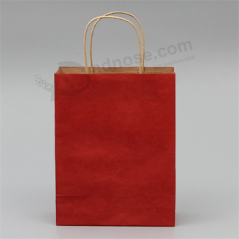 Eco friendly custom printed shopping gift paper bag
