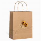 Recycled custom shopping bag gift paper bags