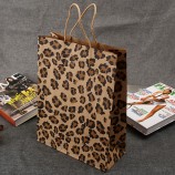 kraft paper gift bags printing with handles wholesale