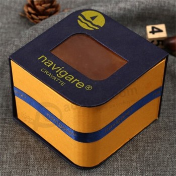 Kr에이ft pinstripe 호의 상자 아기 샤워 상자 종이 상자 제조 업체