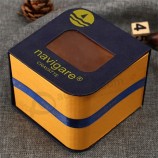 KrAft pinstripe fAvor box box bAby shower box fAbricAnte de cAjAs de pApel