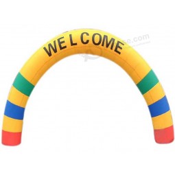 Arco inflable de publicidad personalizada con colorido(XGIA-06)